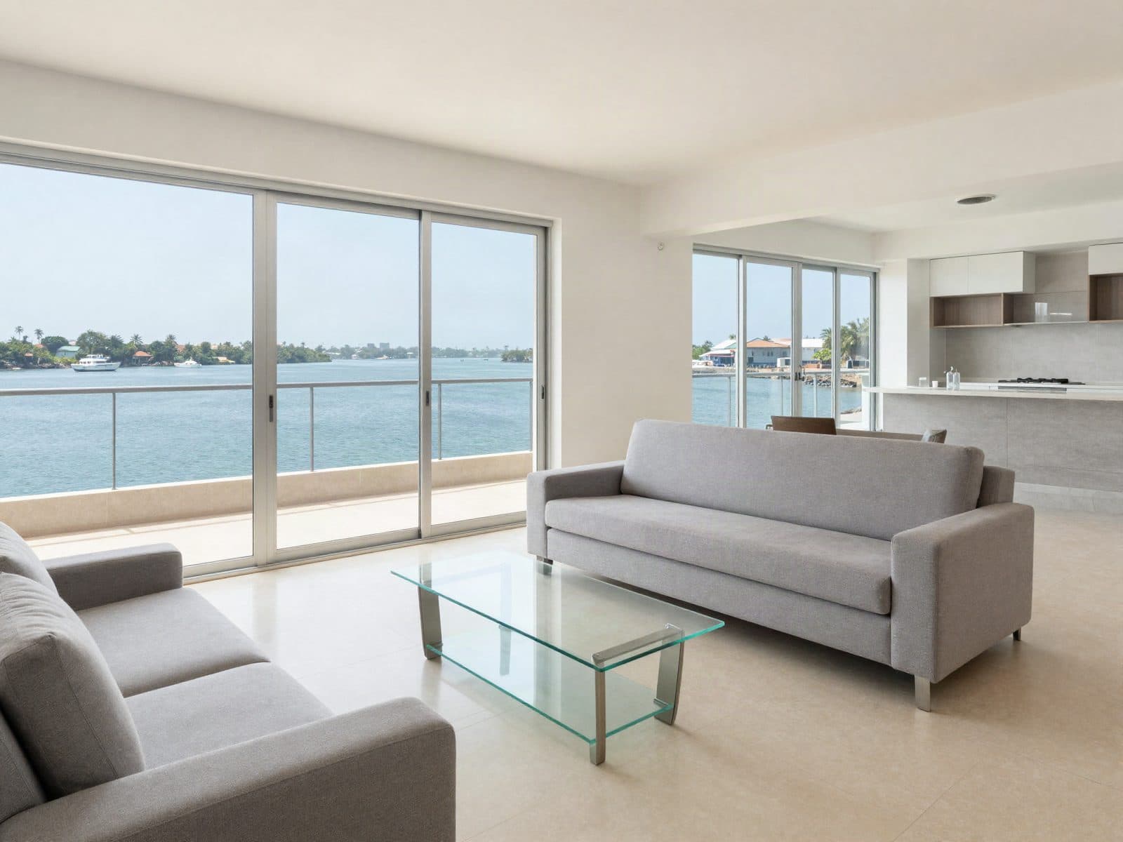 Waterfront 3-Bed Flat in Victoria Island